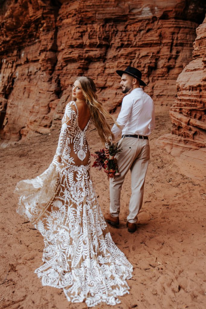 Western Hochzeit Lookback